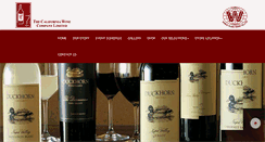 Desktop Screenshot of ca-wine.com